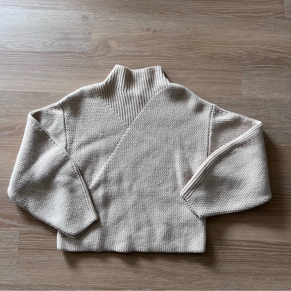 Stockholm atelier criss cross x knit turtleneck sweater - Picture 1 of 1